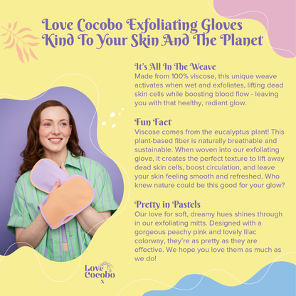 Love Cocobo Exfoliating Gloves